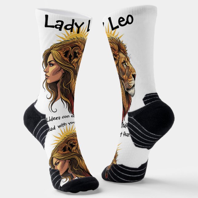 Calcetines Lady Leo Socken (Gewinkelt)