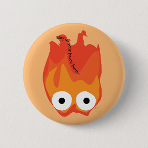 Calcifer Knopf Button