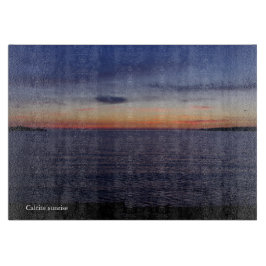 Calcite Sunrise Schneidbrett Schneidebrett