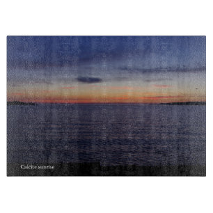 Calcite Sunrise Schneidbrett Schneidebrett