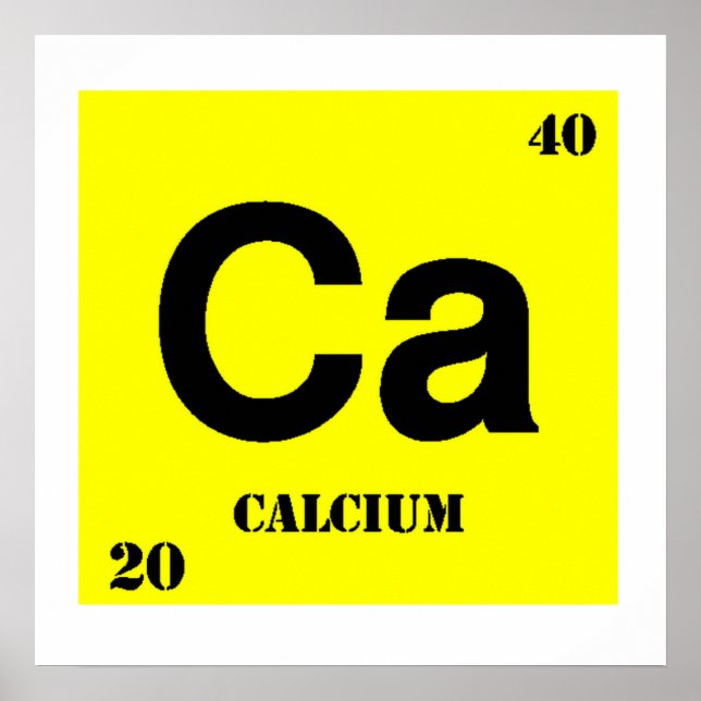 Calcium Poster (Vorne)