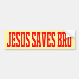 Calcomanía Para Auto Jesus saves brother Jesus Chr Autoaufkleber