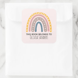 Calcomanía Quadratischer Aufkleber