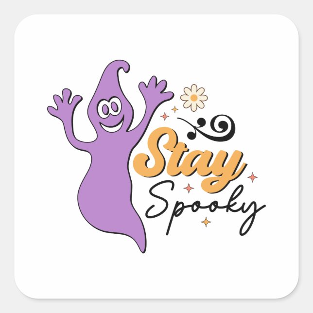 Calcomanía Quadratischer Aufkleber (Vorderseite)