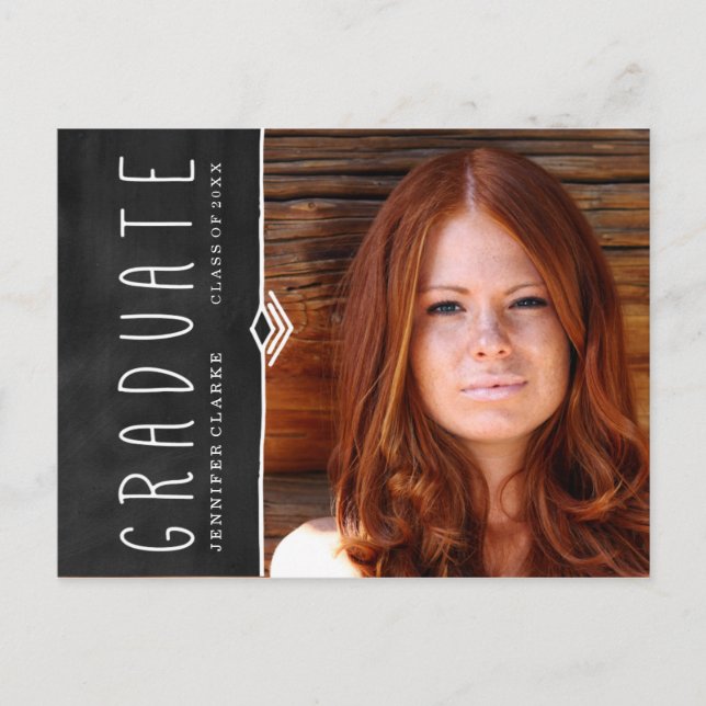 CALCUL PHOTO DIPLÔMÉE INVITATION DE LA FÊTE (Devant)