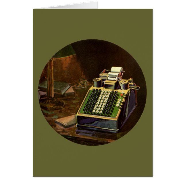 Calculatrice comptable Comptometer Entreprise Vint (Devant)