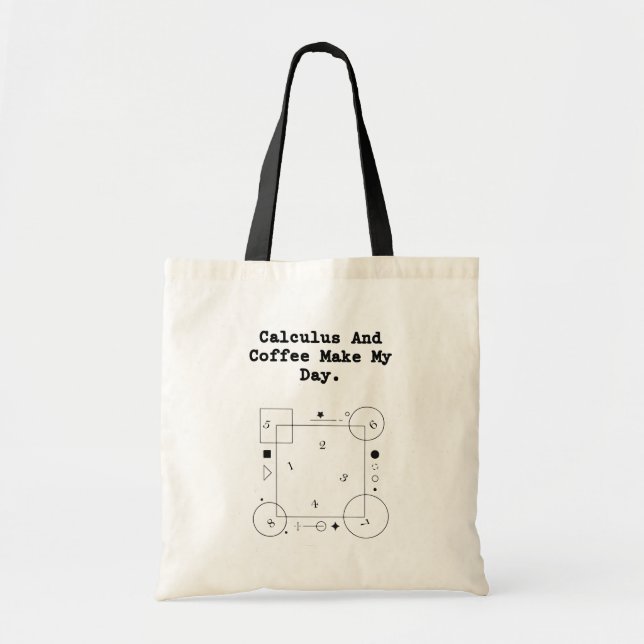 Calculus & Coffee Lover| Math Teacher Daily Ritual Tragetasche (Vorne)