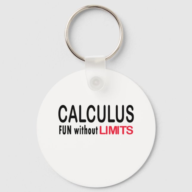 Calculus _ fun without limits schlüsselanhänger (Vorderseite)