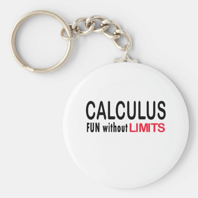 Calculus _ fun without limits schlüsselanhänger (Vorne)