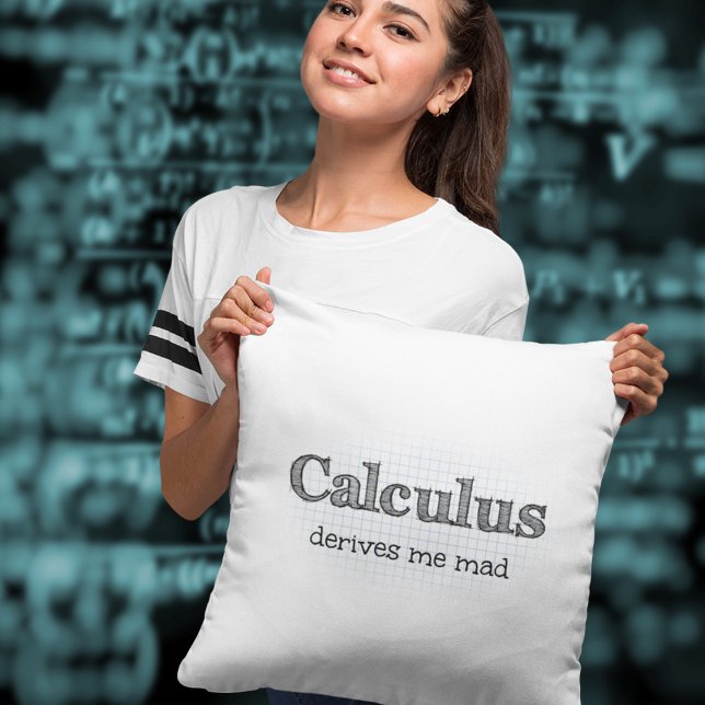 Calculus leitet mir den Mad-Mah-Spaß ab Kissen (Von Creator hochgeladen)