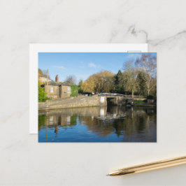 Calder and Hebble Navigation: Salterhebble Locks Postkarte