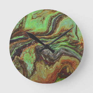 Caldonia 1 Abstrakte Uhr