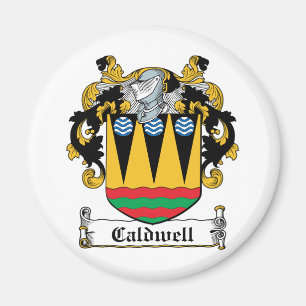 Caldwell Familienwappen Magnet