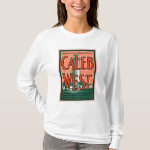 "Caleb West" Leuchtturm-Neu-England Seevölker T-Shirt