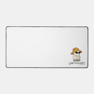 Caleb Yahwoof Schreibtischunterlage