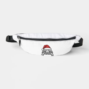 Calèche de Noël Tortue Chapeau de Père Noël Gravur
