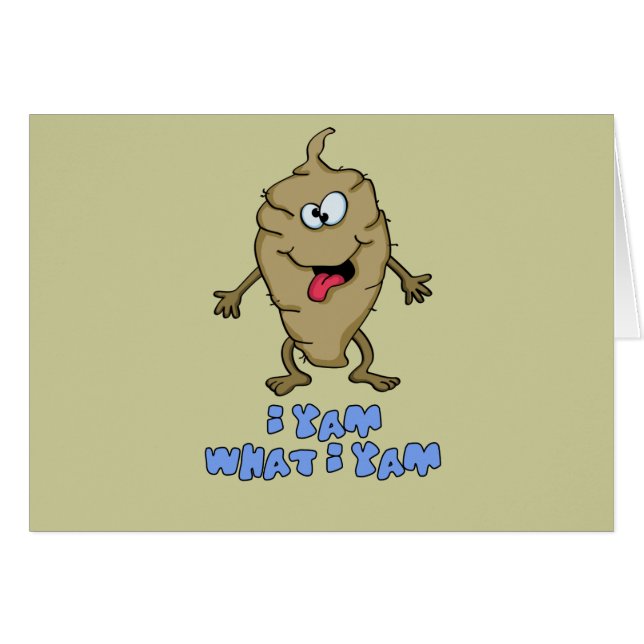 Calembour drôle - igname d'I ce qui igname d'I (Devant horizontal)