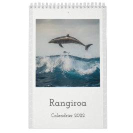 Calendar 2022 RANGIROA ランギロア カレンダー Kalender