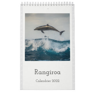 Calendar 2022 RANGIROA ランギロア カレンダー Kalender