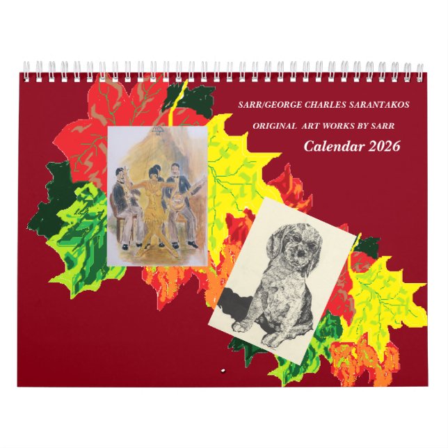 Calendar 2026 Sarr /George Charles Sarantakos Kalender (Titelbild)