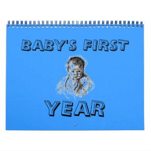 CALENDAR BABYS ERSTER JAHR HINZUFÜGEN FOTOS PERSO KALENDER