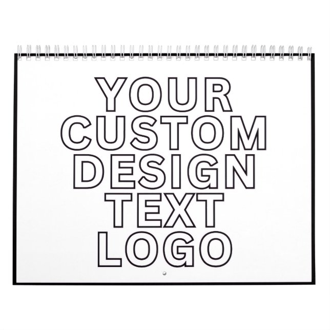 Calendar Custom with Business Logo Personalized  Kalender (Titelbild)