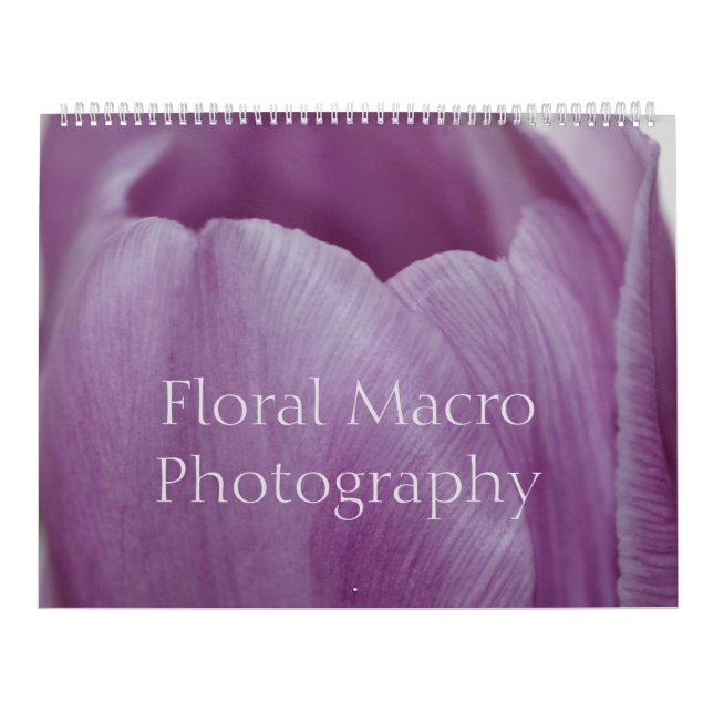 Calendar Floral Fotografie Nah Ups Kalender (Titelbild)