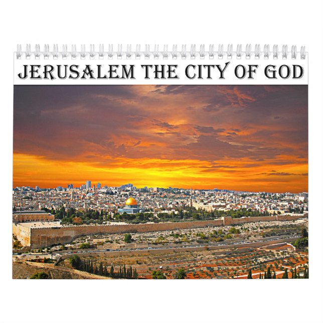 Calendar jerusalem kalender (Titelbild)