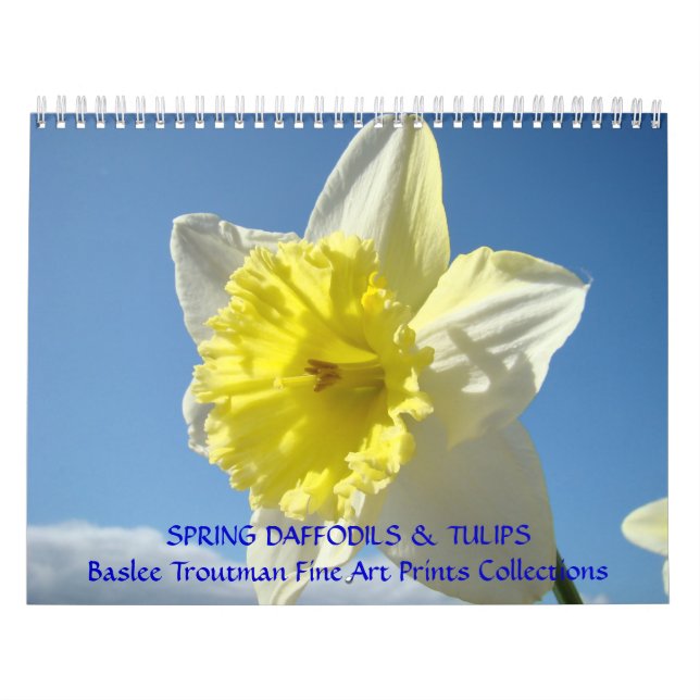 CALENDAR SPRING Kalender Daffodils Tulips Floral (Titelbild)