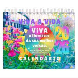 Calendário 2026 :: Viva a Vida Edição ILUMINAÇÃO Kalender