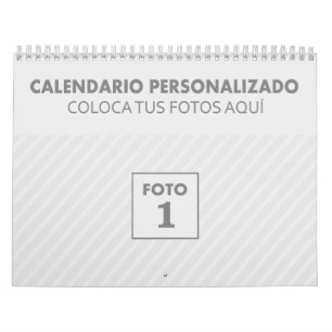 Calendarios personalizados 2022 con foto plantilla kalender