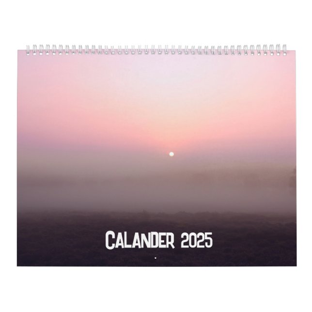 Calender 2025 kalender (Titelbild)