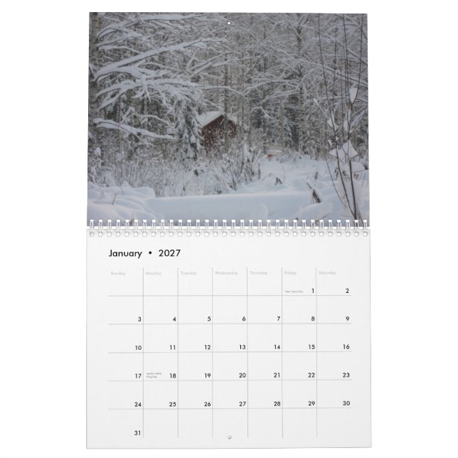 Calendrier (Jan 2027)