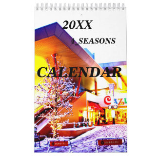 CALENDRIER 日本の四季☆日本向け用カレンダー ☆