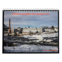 Calendrier 12 mois dans le centre de NY