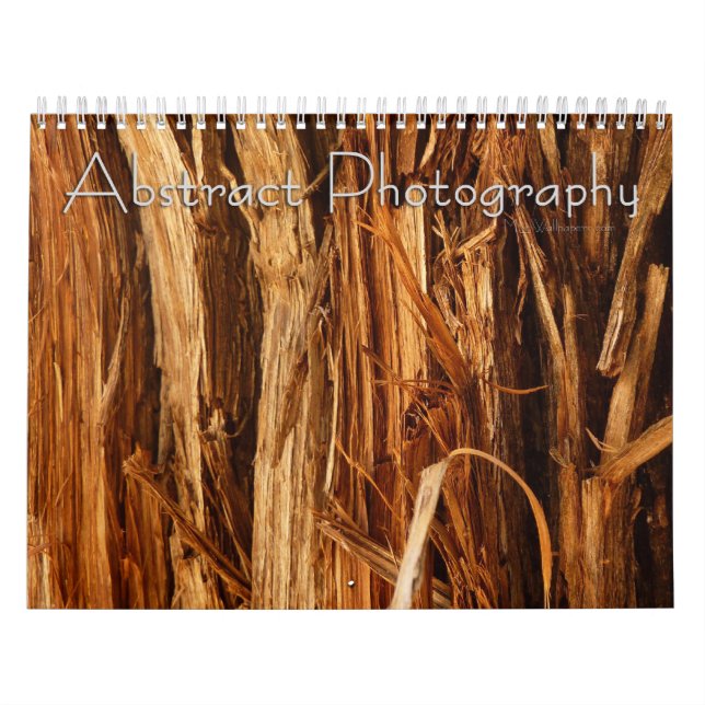 Calendrier 12 mois de photographie Abstraite, 3e édition (Protection)