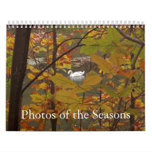 Calendrier 12 mois de photos des saisons, 12e édition