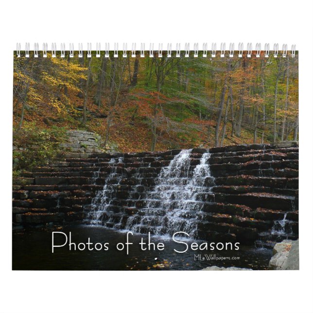 Calendrier 12 Mois de Photos des Saisons, 2e édition (Protection)