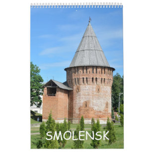Calendrier 12 mois Smolensk, Russie