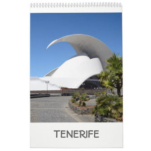 Calendrier 12 mois Tenerife