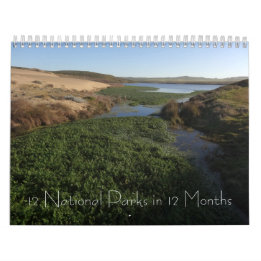 Calendrier 12 Parcs nationaux en 12 mois, 8e édition