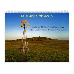 Calendrier 18 Lames D'Or - Collection De Windmills
