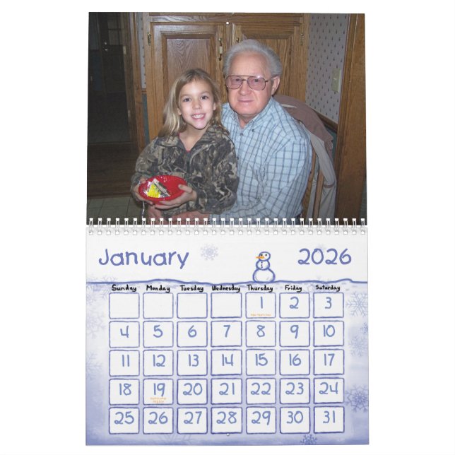 Calendrier 2007 de famille de canon (Jan 2026)