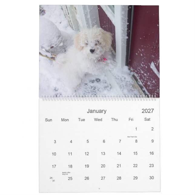 Calendrier 2007 de Muffie (Jan 2027)