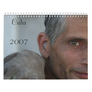 Calendrier 2007 de photo du Cuba