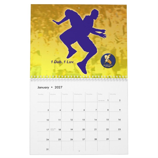 Calendrier 2008 de GSoM (Jan 2027)