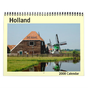 Calendrier 2008 de photo de la Hollande