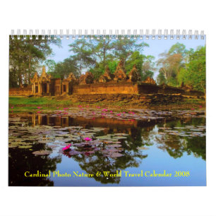 Calendrier 2008 de voyage et de nature par la