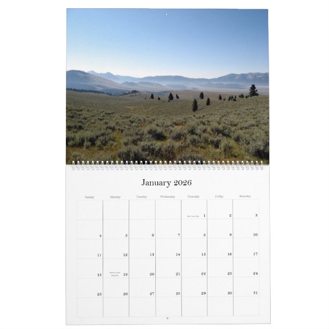Calendrier 2008 du Montana - customisé (Jan 2026)