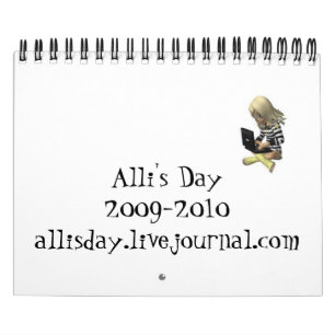 Calendrier 2009-2010 du jour d'Alli mini